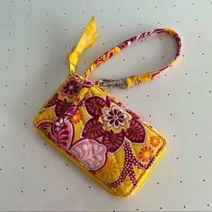 Vera Bradley Bali Gold All In One Wristlet